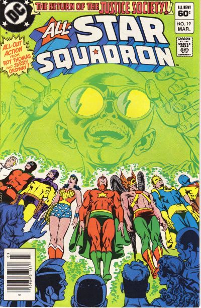 All-Star Squadron #19 [Mark Jewelers] - Vg-