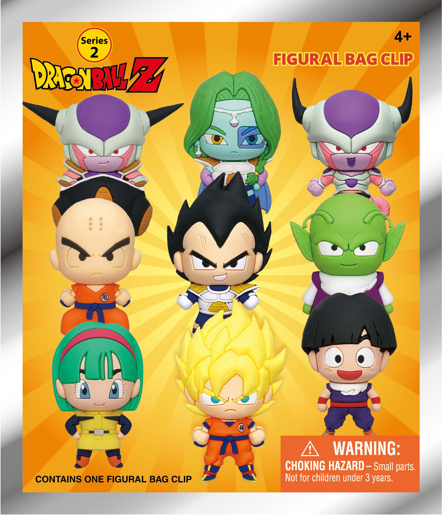 Dragon Ball Z 3D Foam Bag Clip Series 2 Single