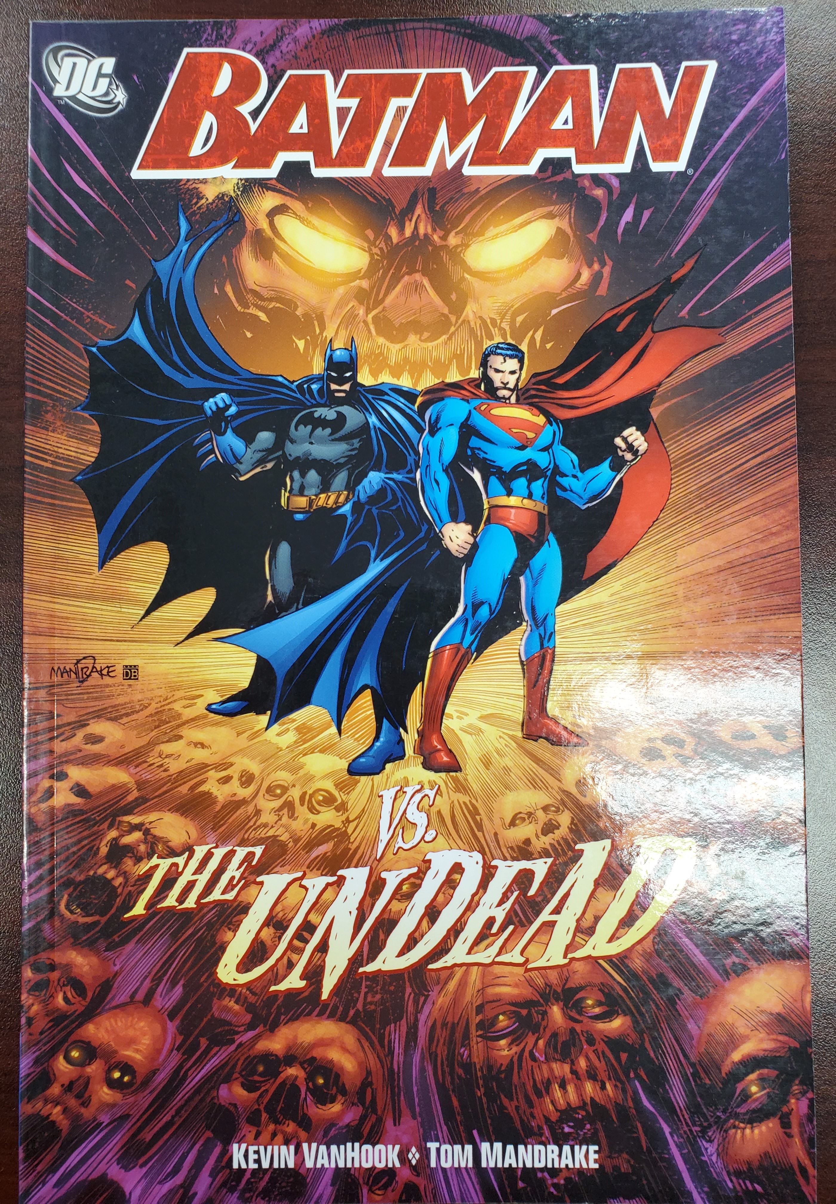 Batman Vs The Undead Graphic Novel ( DC 2010) Used - Like New