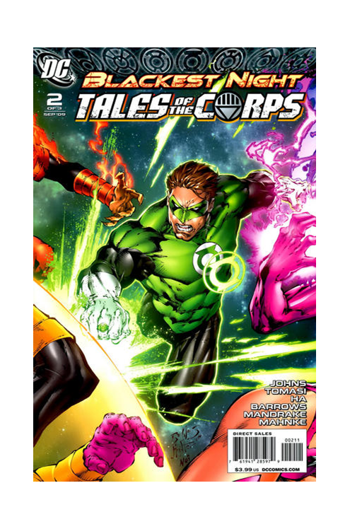 Blackest Night Tales of the Corps #2