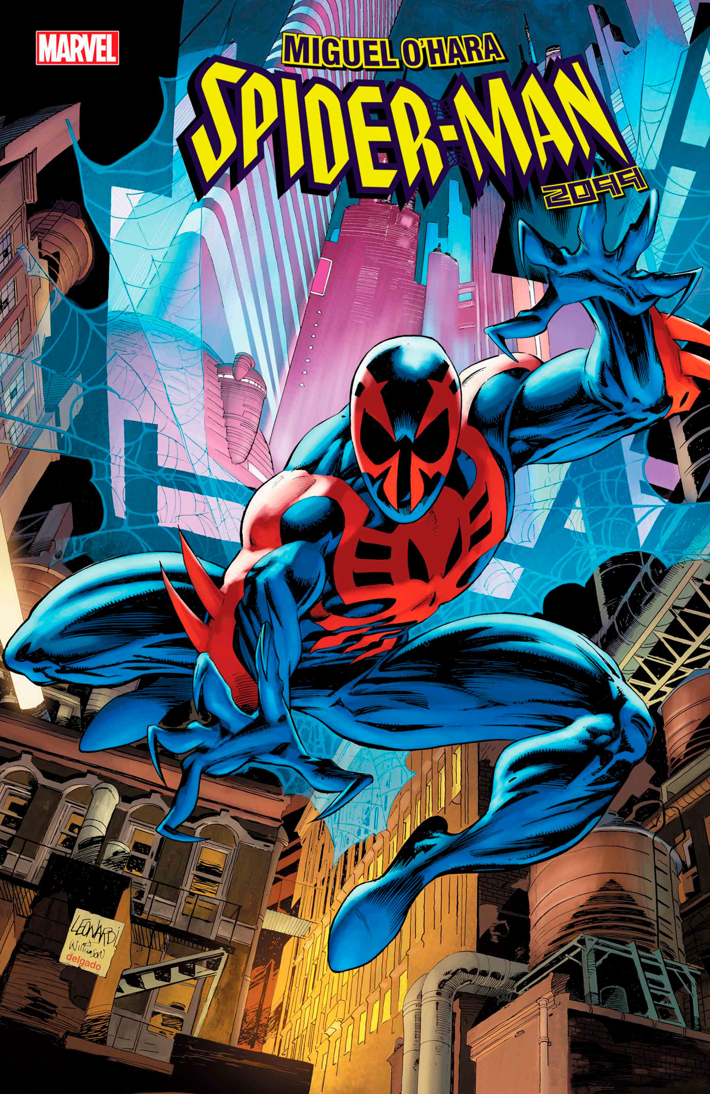 Miguel O'Hara - Spider-Man 2099 #1 Rick Leonardi Hidden Gem Variant 1 for 50 Incentive