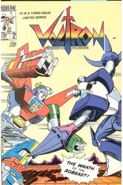 Voltron Volume 1 #2 (Of 3) Newsstand Edition