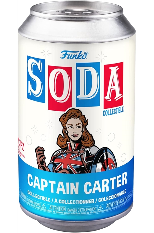 Funko Vinyl Soda: Captain Carter Pre-Owned