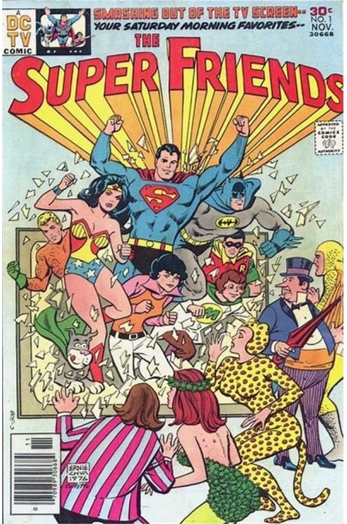 The Super Friends #1 Newsstand Edition