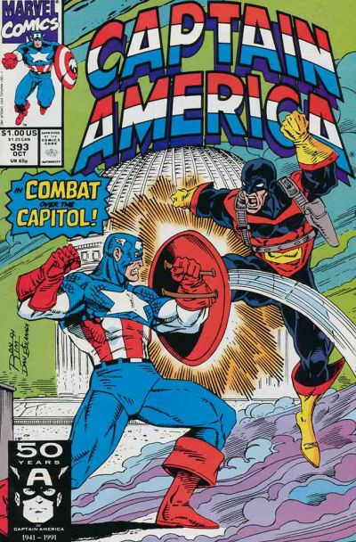 Captain America #393 [Direct]-Very Fine 