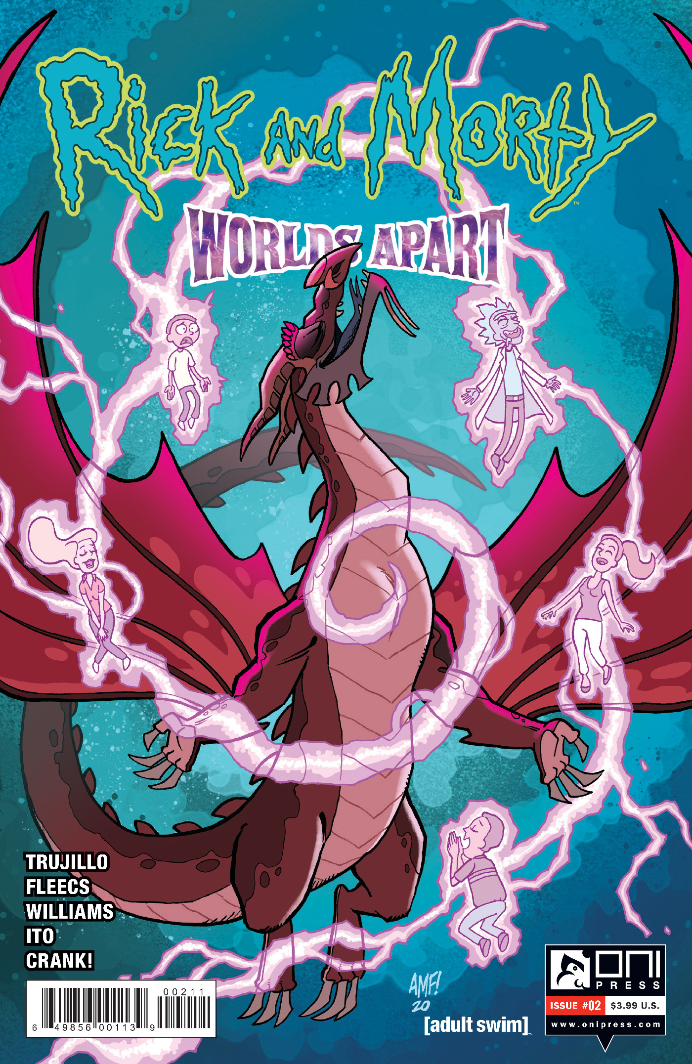 Rick and Morty Worlds Apart #2 Cover A Fleecs