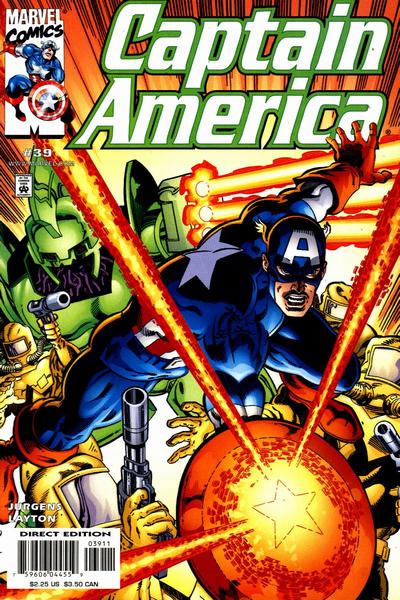 Captain America #39 [Direct Edition] - Vf/Nm 9.0