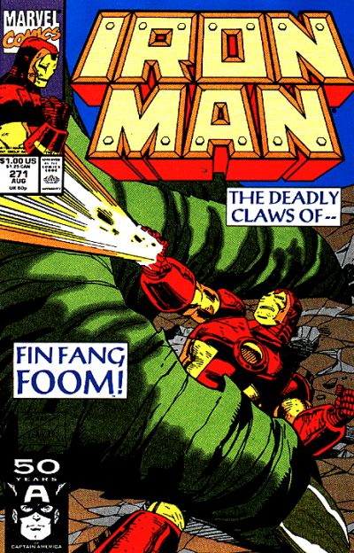 Iron Man #271 [Direct]-Very Fine