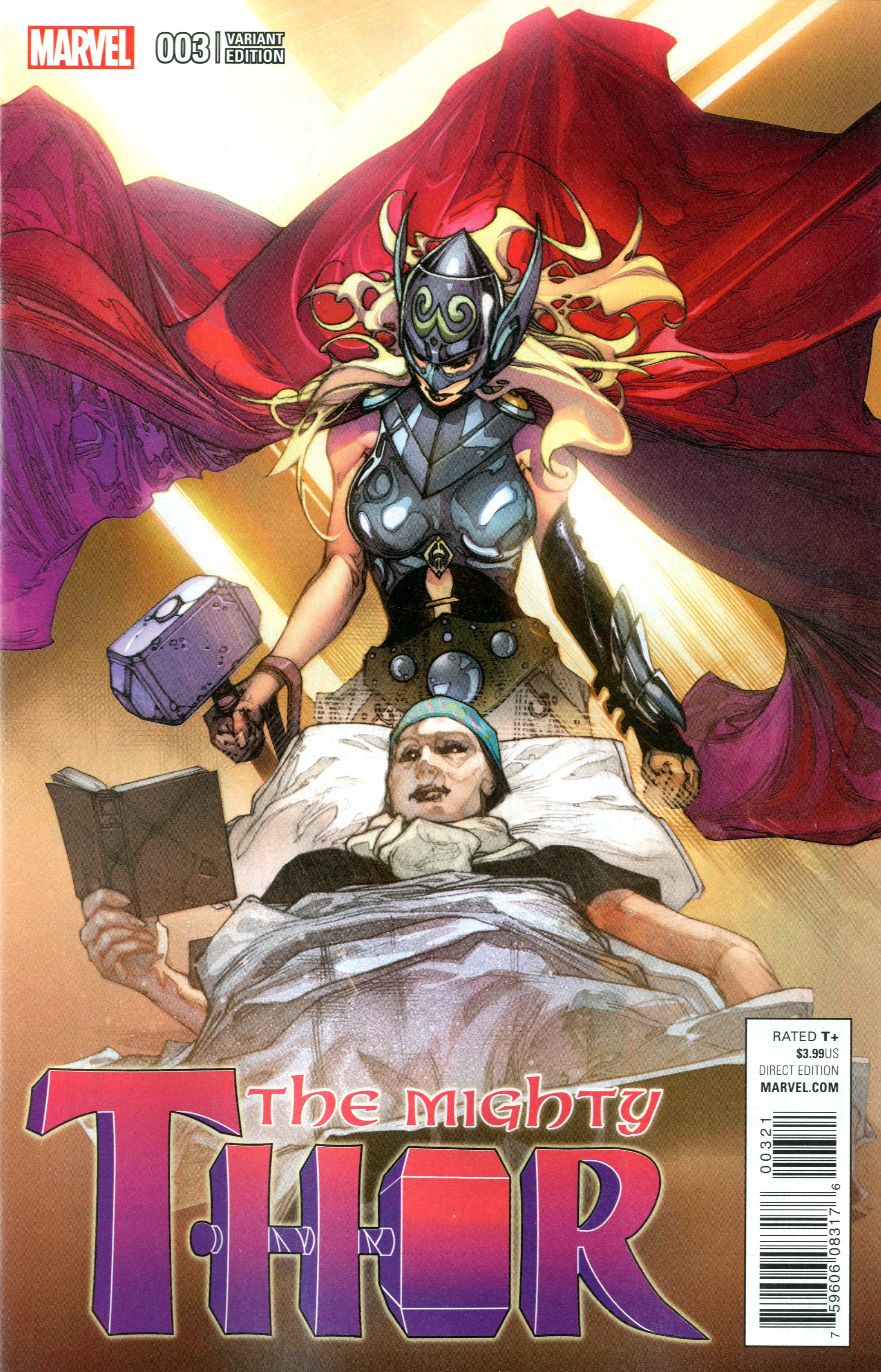 Mighty Thor #3 Bianchi Variant (2015)