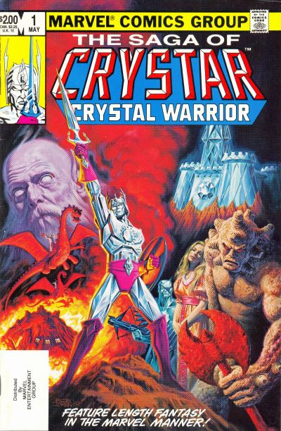 The Saga of Crystar, Crystal Warrior #1 [Direct]-Fine/Very Fine