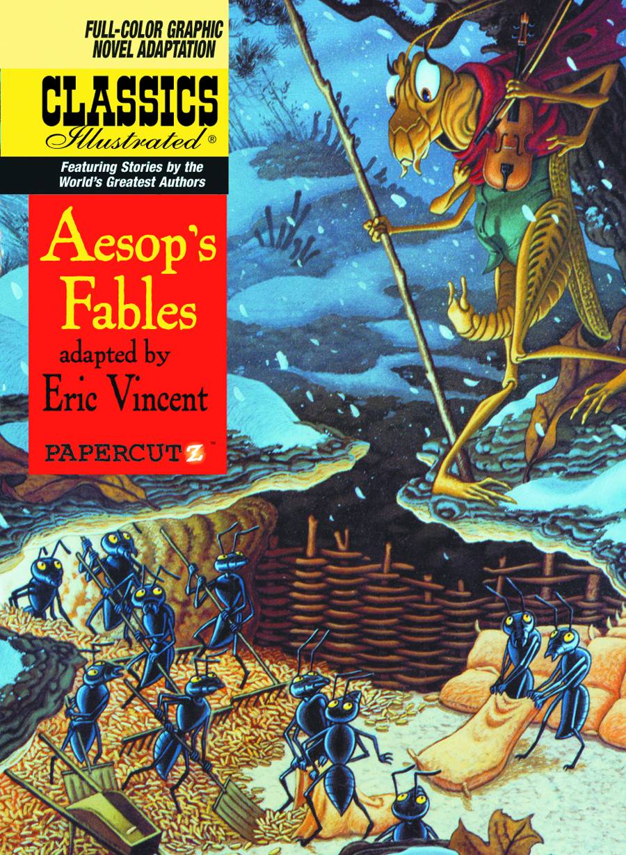 Classics Illustrated Hardcover Volume 18 Aesops Fables