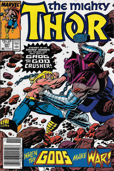 Thor #397 [Newsstand] - Vf- 7.5