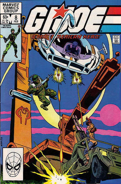 G.I. Joe, A Real American Hero #8 [Direct](1982)-Very Fine (7.5 – 9)