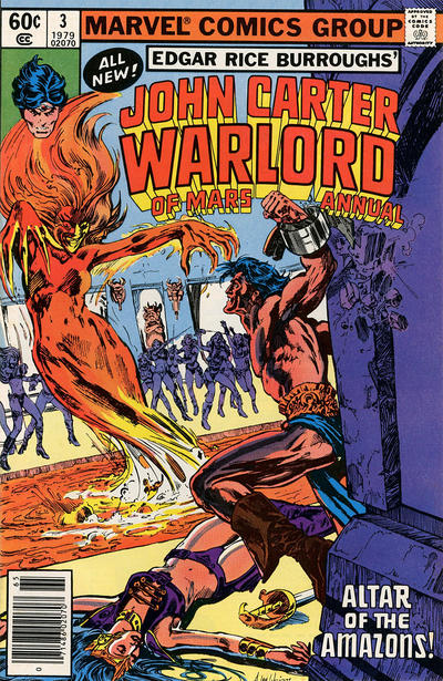 John Carter Warlord of Mars Annual #3 [Newsstand]