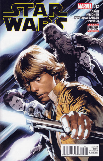 Star Wars #12 [Stuart Immonen Cover]-Very Fine (7.5 – 9) Sana Starros Reveals Not The Wife of Han