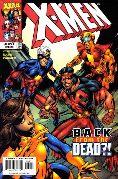 X-Men #89 [Direct Edition]-Very Fine (7.5 – 9)