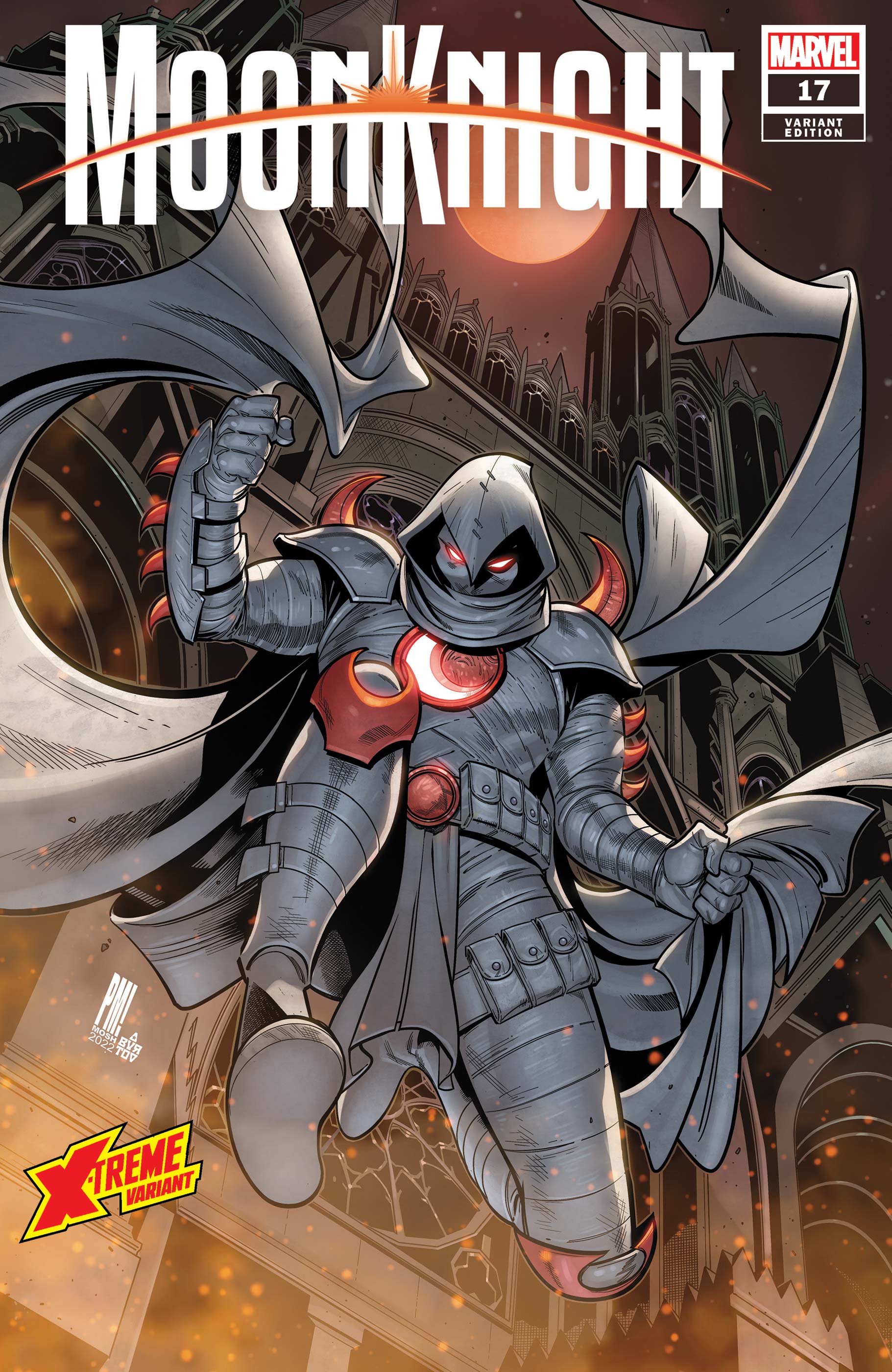 Moon Knight #17 Medina X-Treme Marvel Variant (2021)