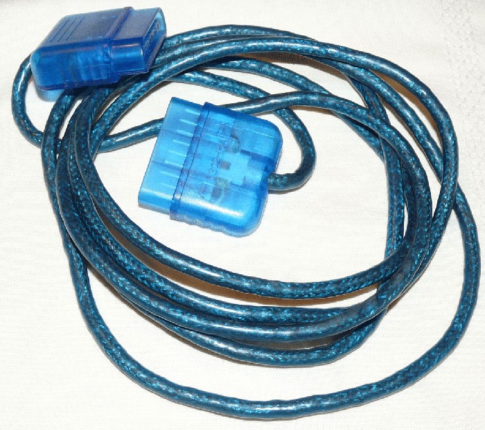 Playstation 2 Ps2 Blue Controller Cable Extender Pre-Owned