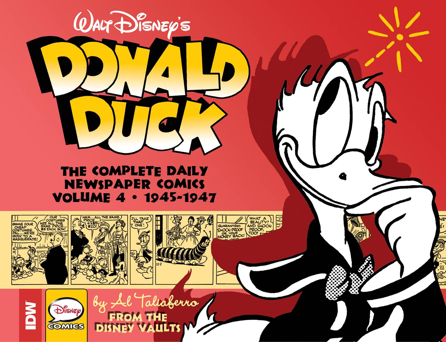 Walt Disney Donald Duck Newspaper Comics Hardcover Volume 4