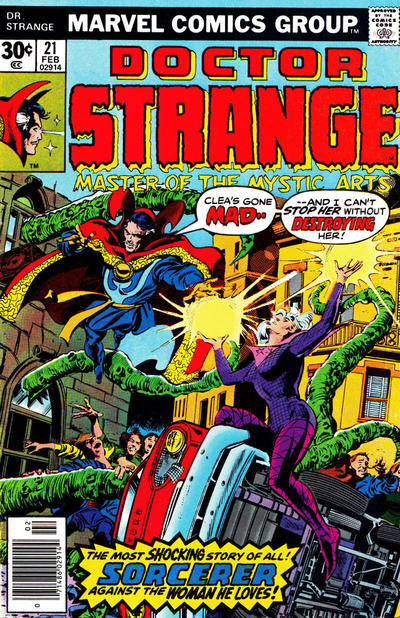 Doctor Strange #21 [Regular Edition](1974)-Good (1.8 – 3)