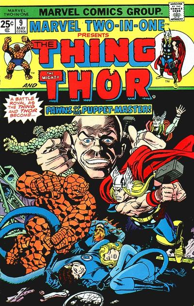 Marvel Two-In-One #9-Very Fine (7.5 – 9)