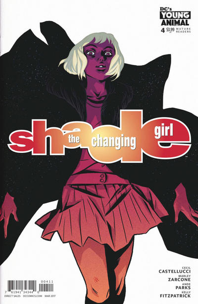 Shade, The Changing Girl #4-Near Mint (9.2 - 9.8)