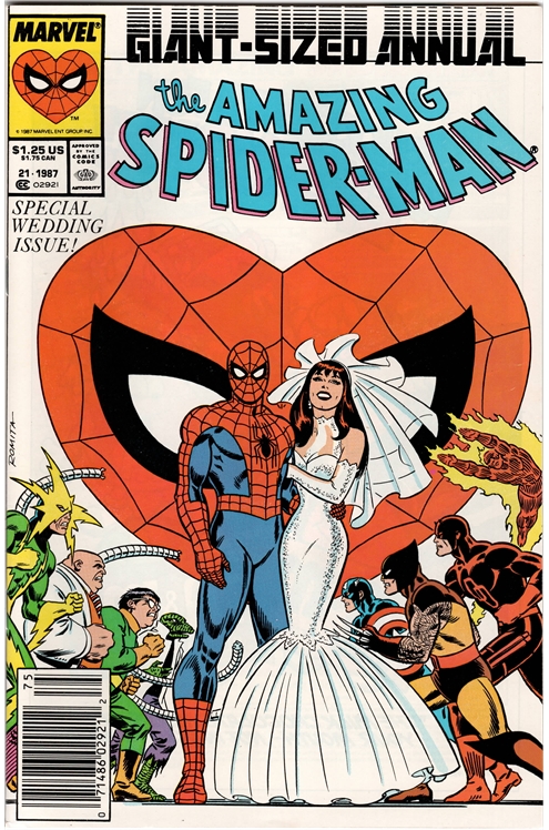 Amazing Spider-Man Annual #21 [Newsstand]-Near Mint (9.2 - 9.8)