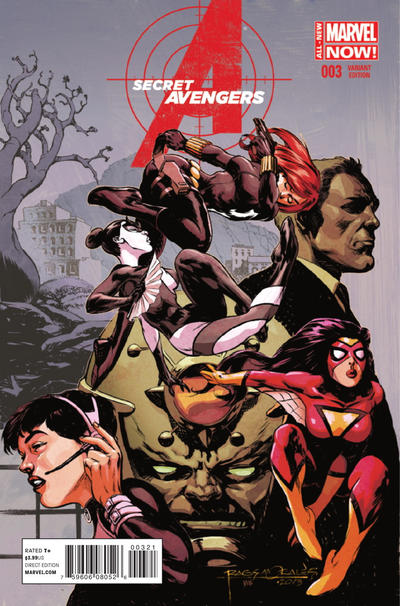 Secret Avengers #3 (Morales Variant) (2014)