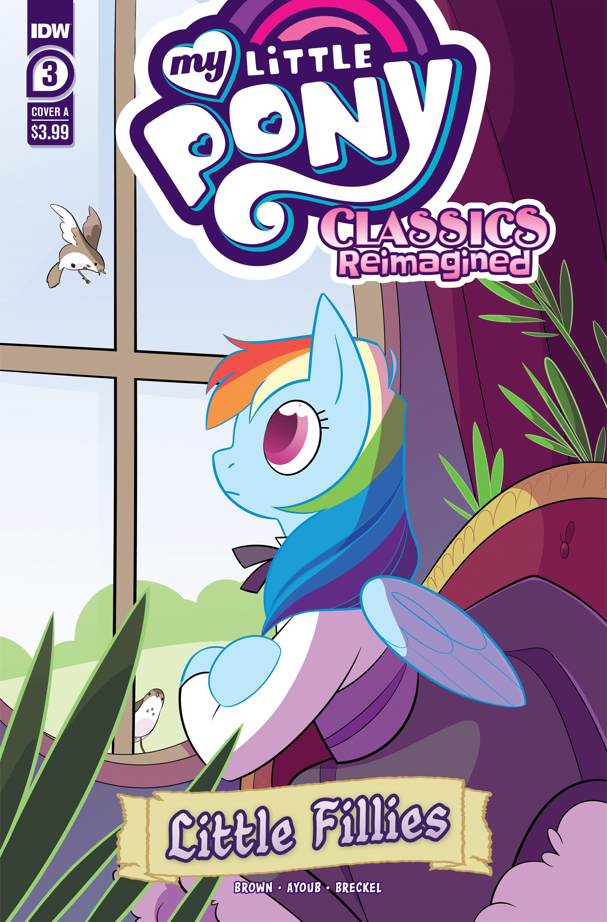 My Little Pony Classics Reimagined Little Fillies #3 Cover A Ayoub