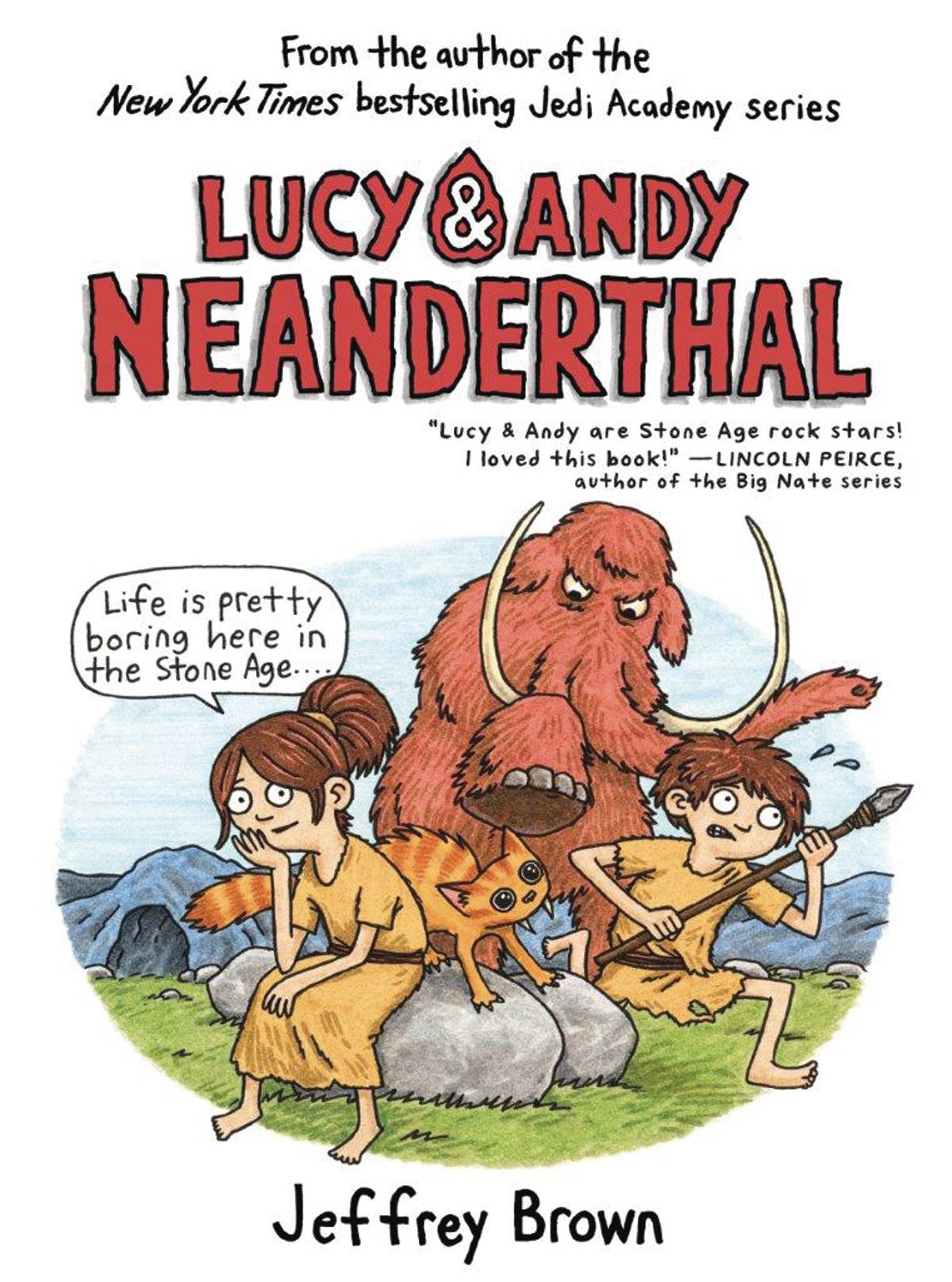Lucy & Andy Neanderthal Hardcover Graphic Novel Volume 1