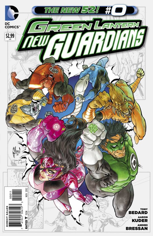 Green Lantern New Guardians #0 (2011)