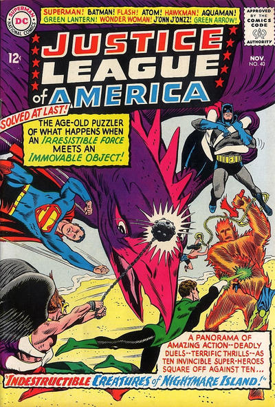 Justice League of America #40-Fine (5.5 – 7)