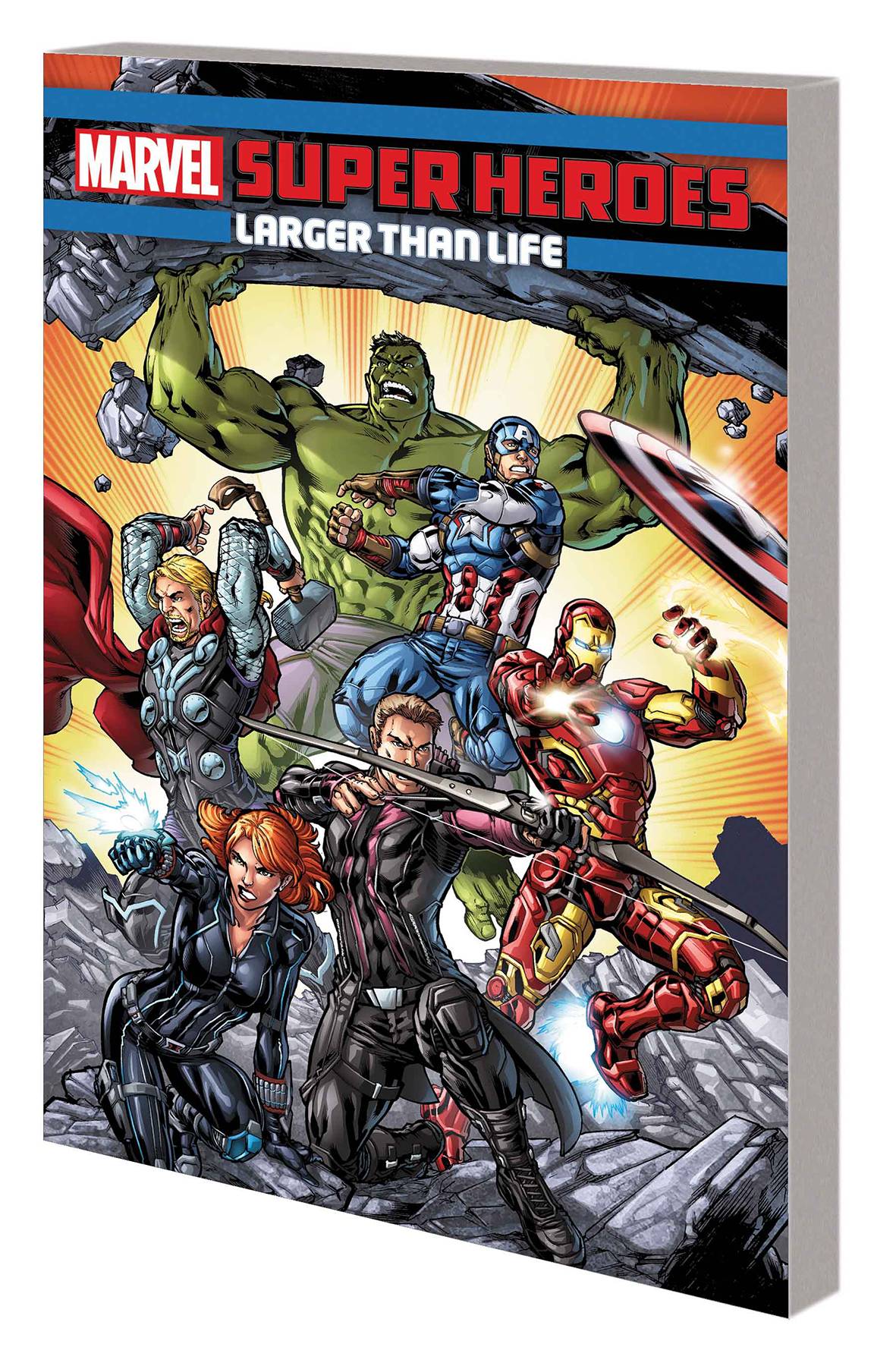Marvel Super Heroes Graphic Novel Larger Than Life