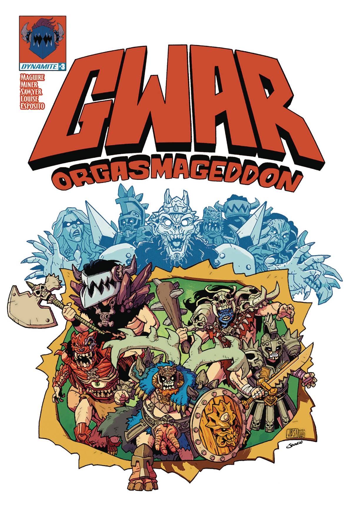 Gwar Orgasmageddon #3 Cover A Sawyer