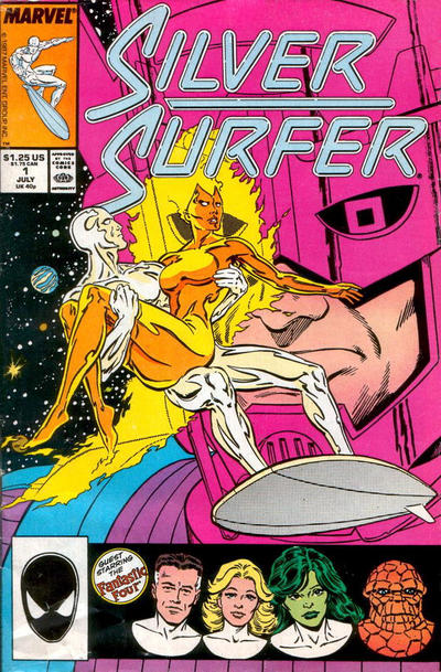 Silver Surfer #1 [Direct]-Near Mint (9.2 - 9.8)