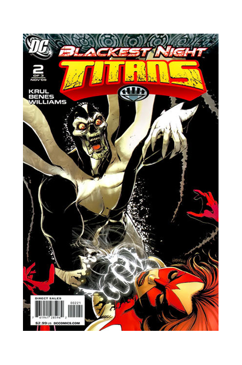 Blackest Night Titans #2 Variant Edition
