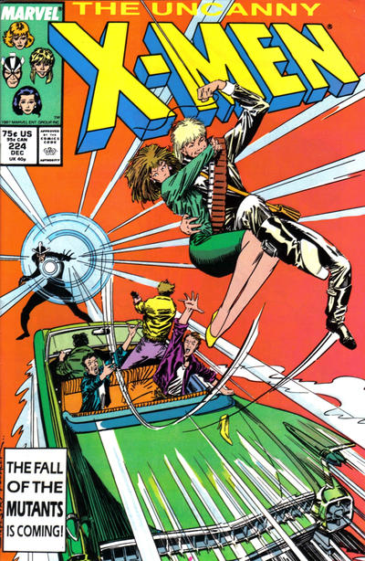 The Uncanny X-Men #224 [Direct]-Good (1.8 – 3)