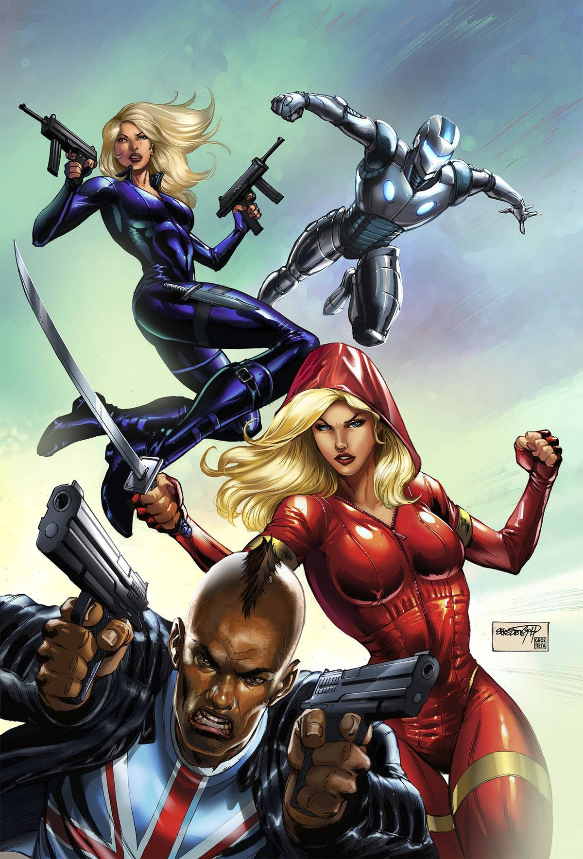 Grimm Fairy Tales Red Agent Human Order #9 Cover D Goh