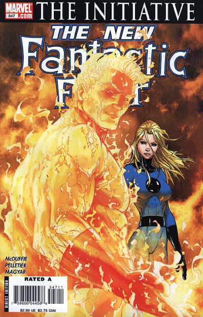 Fantastic Four #547 [Direct Edition]-Very Fine (7.5 – 9)