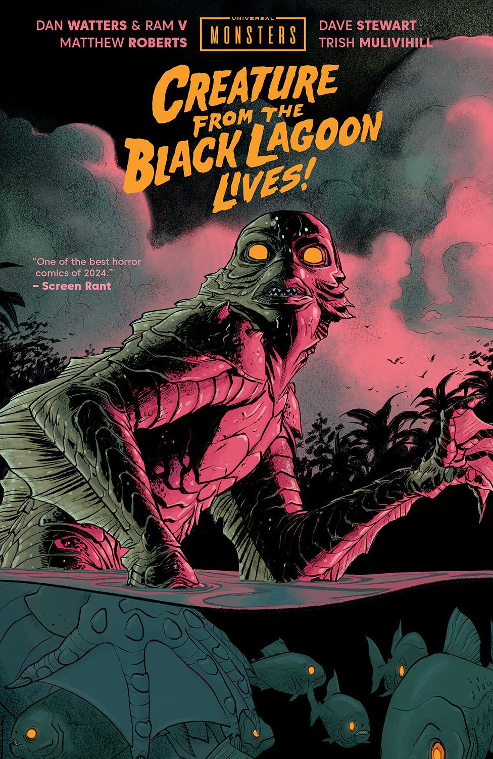 Universal Monsters Creature from the Black Lagoon Lives Hardcover Graphic Novel Book Market Matthew Roberts & Dave Stewart Edition