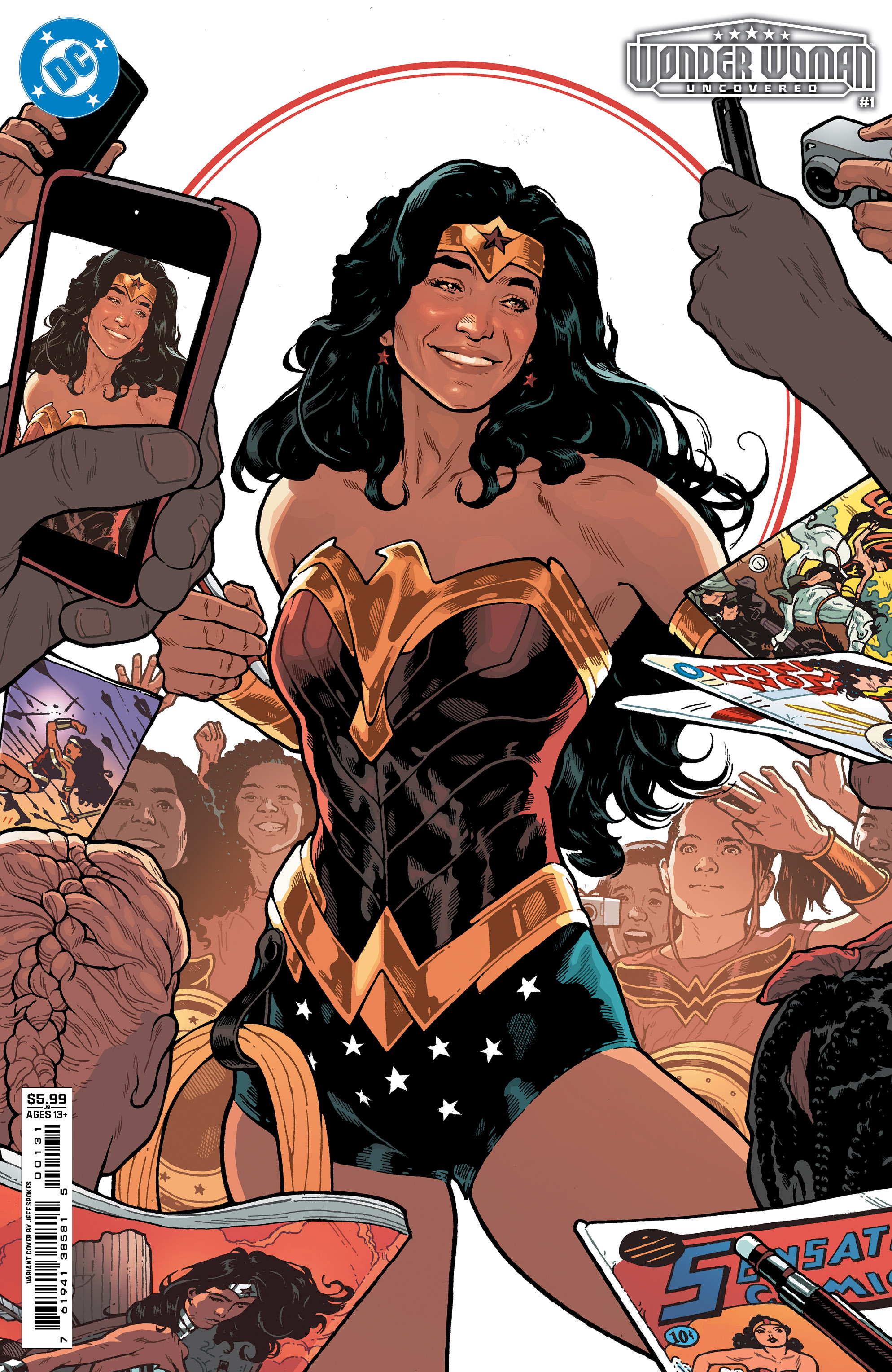 Wonder Woman Uncovered #1 (One Shot) Cover C Jeff Spokes Variant