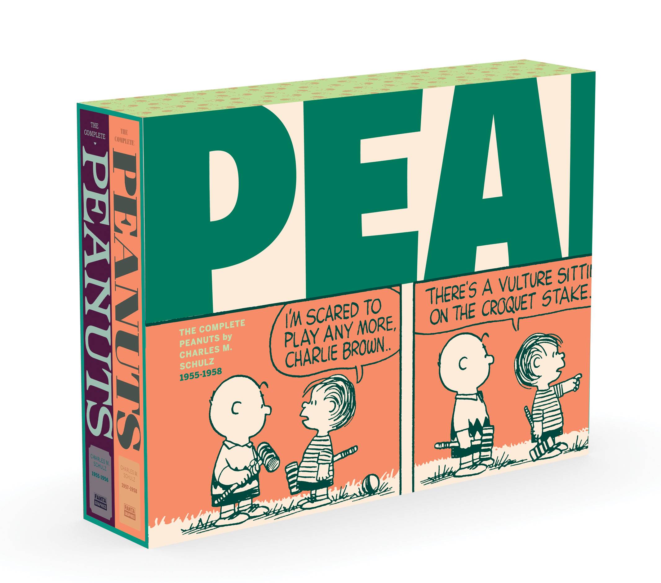 Complete Peanuts Graphic Novel Box Set 1955-1958