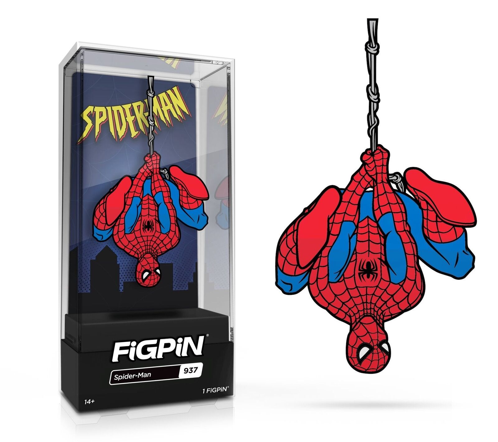 Fig-Pin Spider-Man Animated Series Enamel Pin