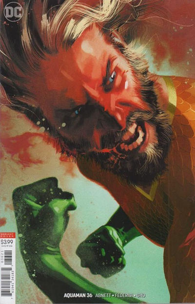 Aquaman #36 [Joshua Middleton Variant Cover]-Near Mint (9.2 - 9.8)