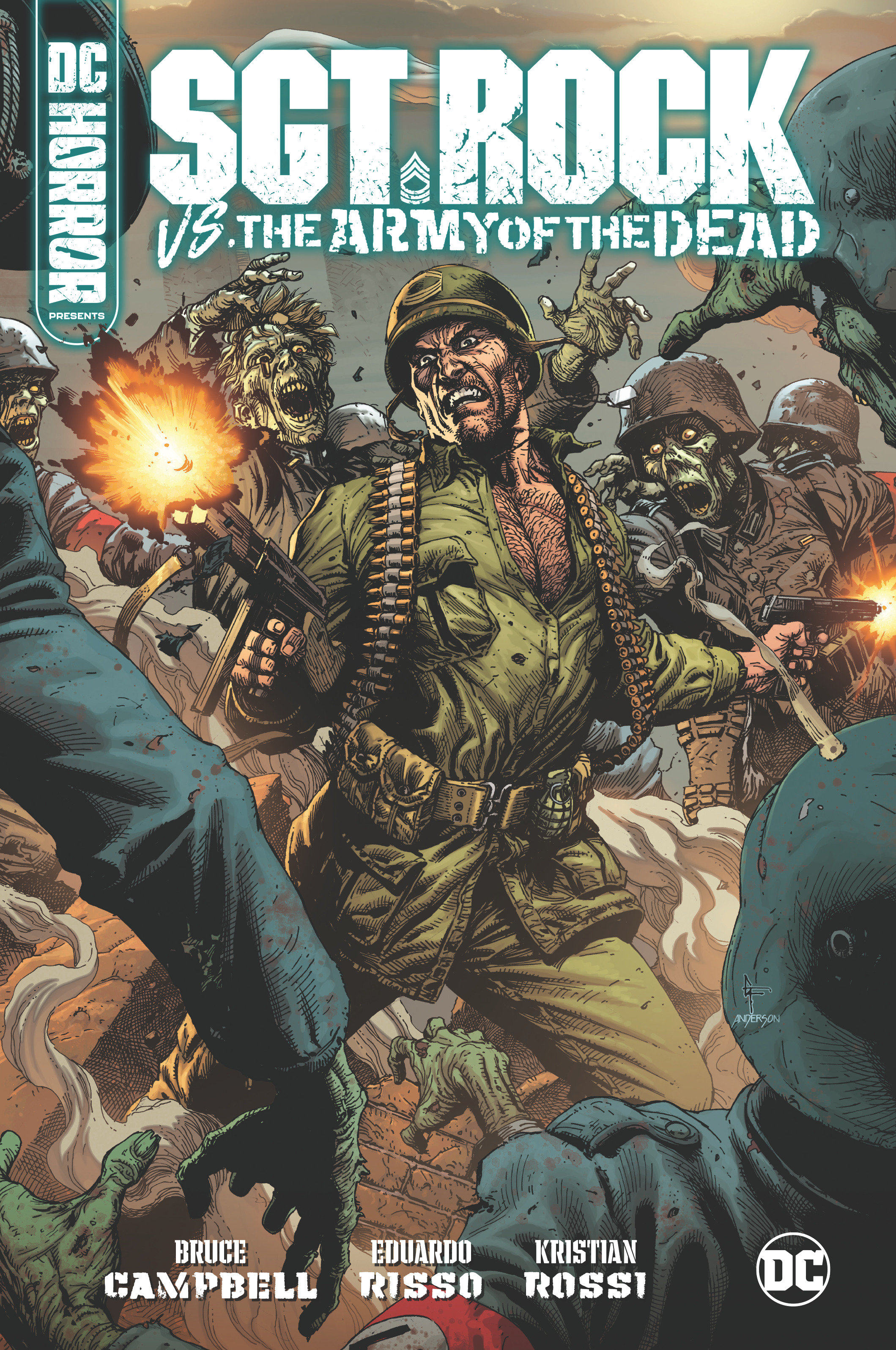 DC Horror Presents Sgt Rock Vs The Army of the Dead Hardcover