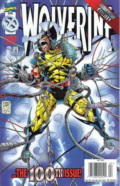 Wolverine #100 [Newsstand - Standard Cover] - Fine +