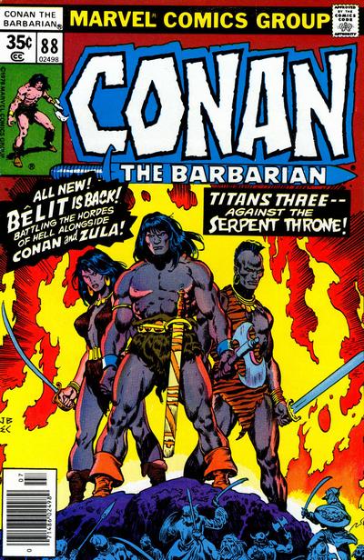 Conan The Barbarian #88 - Fn-