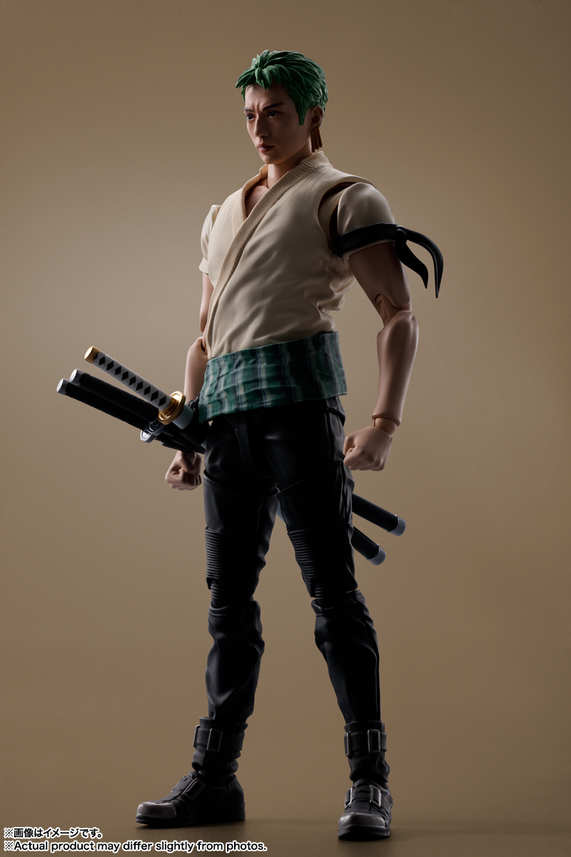 Netflix One Piece Roronoa Zoro S.H.Figuarts Action Figure