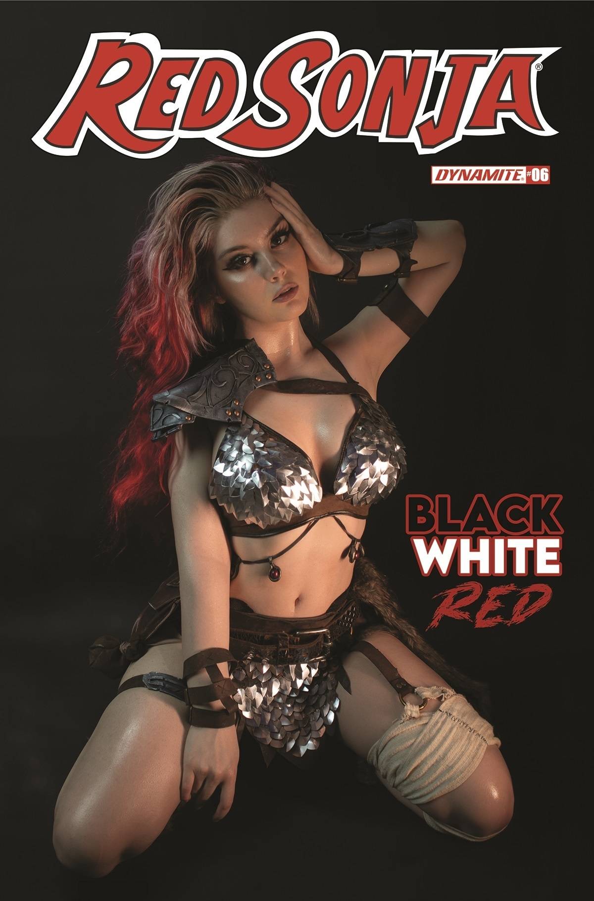 Red Sonja Black White Red #6 Cover D Cosplay