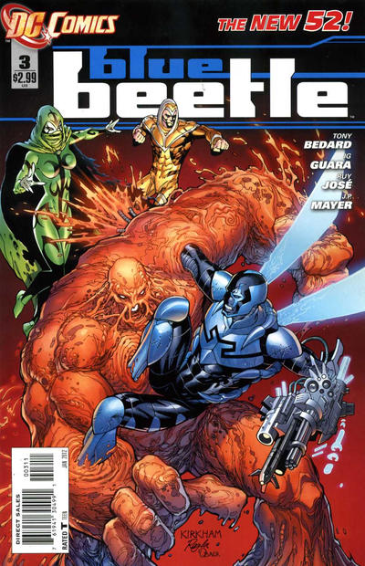 Blue Beetle #3-Very Fine (7.5 – 9)